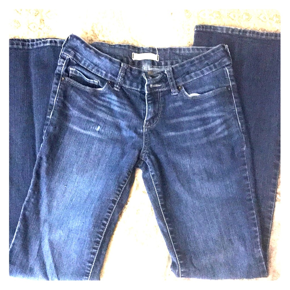 Bullhead black flare jeans size 7R